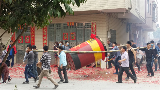 有片|祝福新生命，博羅橫河花園大鼓響徹數(shù)百年