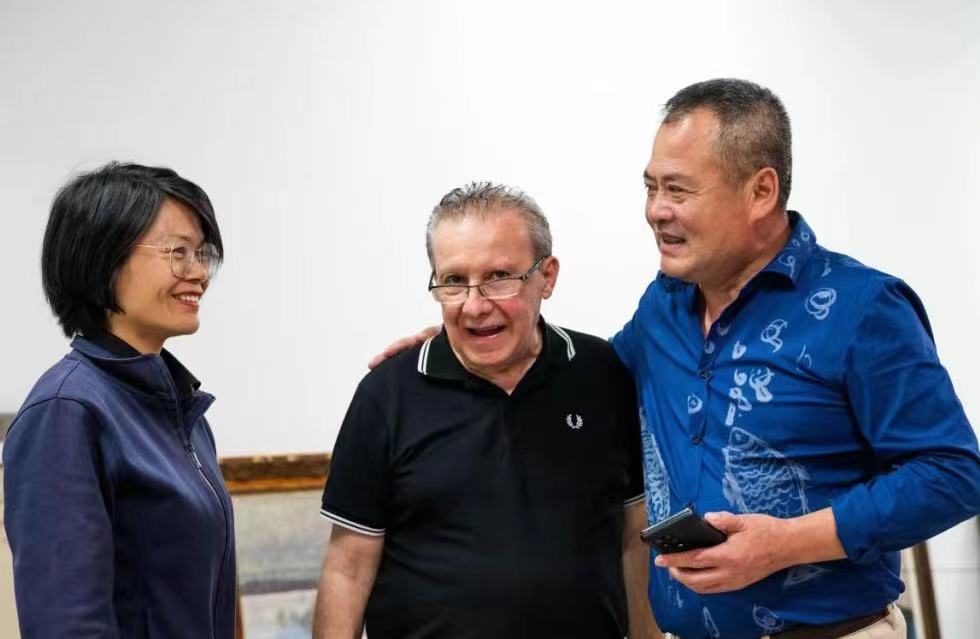 著名收藏家卡羅·察圖里揚(yáng)到訪北京  促進(jìn)中俄文化藝術(shù)交流