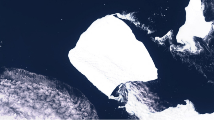 南極最大冰山正漂離南極水域 或影響非洲南部海運(yùn)