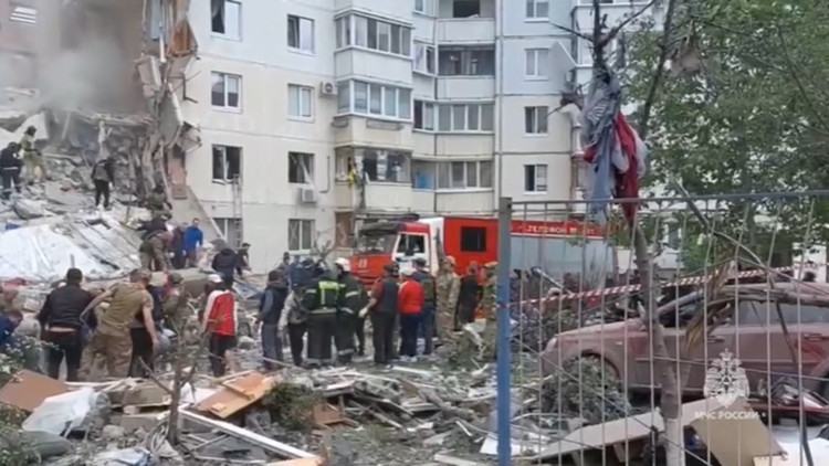 12人死亡！俄羅斯南部一居民樓遭襲坍塌