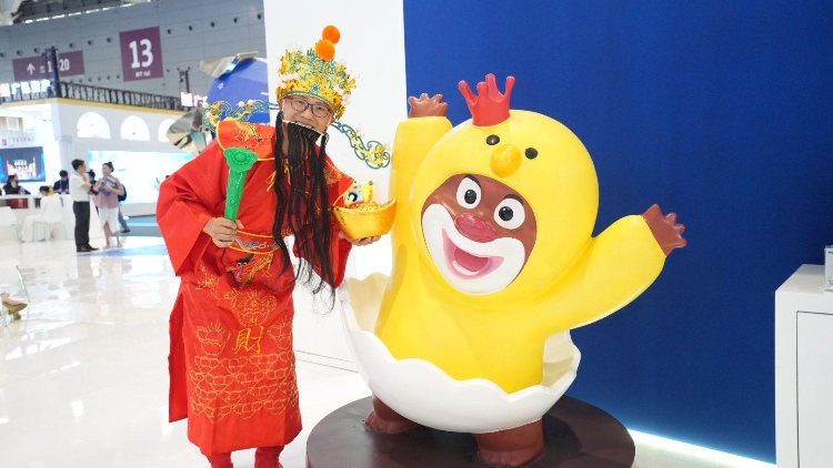 「財神爺」駕到！速來文博會邂逅你的「幸運之星」