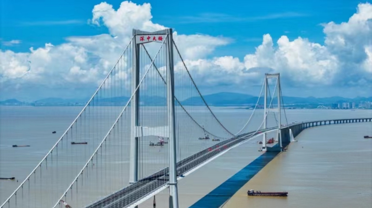 深中通道建成通車試運(yùn)營(yíng)