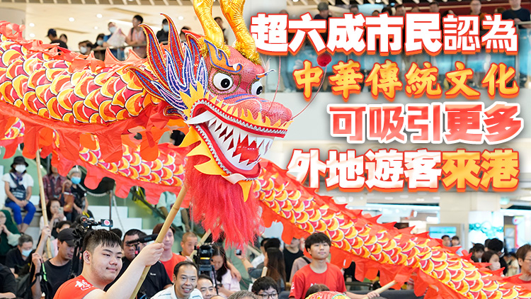 調查：超八成市民認同中華傳統(tǒng)文化 近半市民冀政府改善宣傳推廣工作