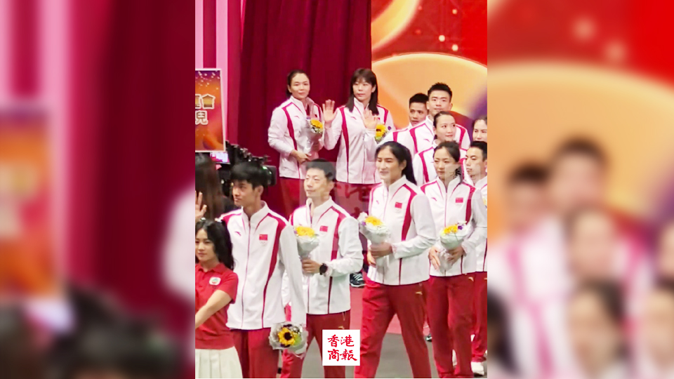 有片｜羽毛球、體操和乒乓球健兒進(jìn)場(chǎng)