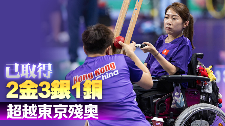 巴黎殘奧｜陳國基祝賀港隊(duì)再奪2金2銀 為他們永不放棄精神鼓舞喝采！