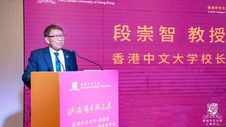 段崇智率團訪滬 指中大將積極融入國家發(fā)展大局