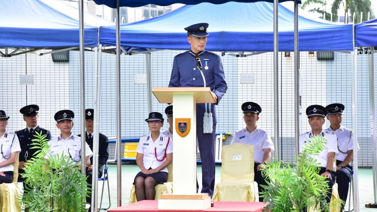 ?民安隊少年團挑戰(zhàn)日以中式步操作賽 強化青少年國家觀念及國民身份認同