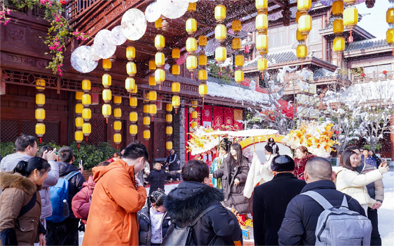 四川江油：春節(jié)假期旅遊消費(fèi)總收入近9億 增長30%