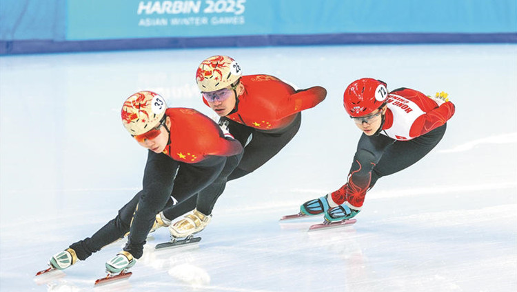 6名中國(guó)選手晉級(jí)亞冬會(huì)短道速滑1000米1/4決賽