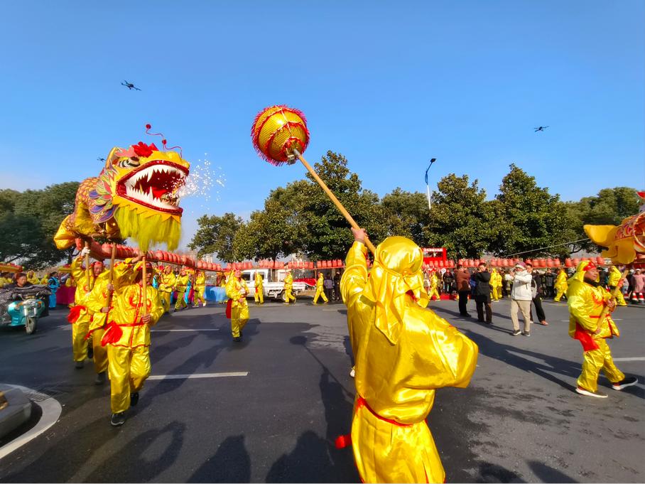 皖徽州區(qū)：非遺展演鬧「上九」 民俗傳承年味濃