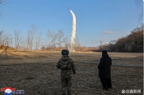 朝鮮進行戰(zhàn)略巡航導彈發(fā)射訓練