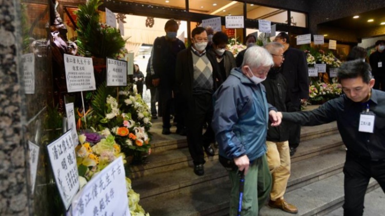 工聯(lián)會前理事長潘江偉出殯