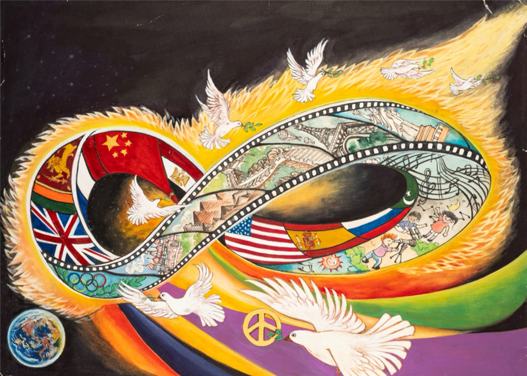 高蓬春在國(guó)際獅子會(huì)第37屆世界和平海報(bào)比賽中獲殊榮